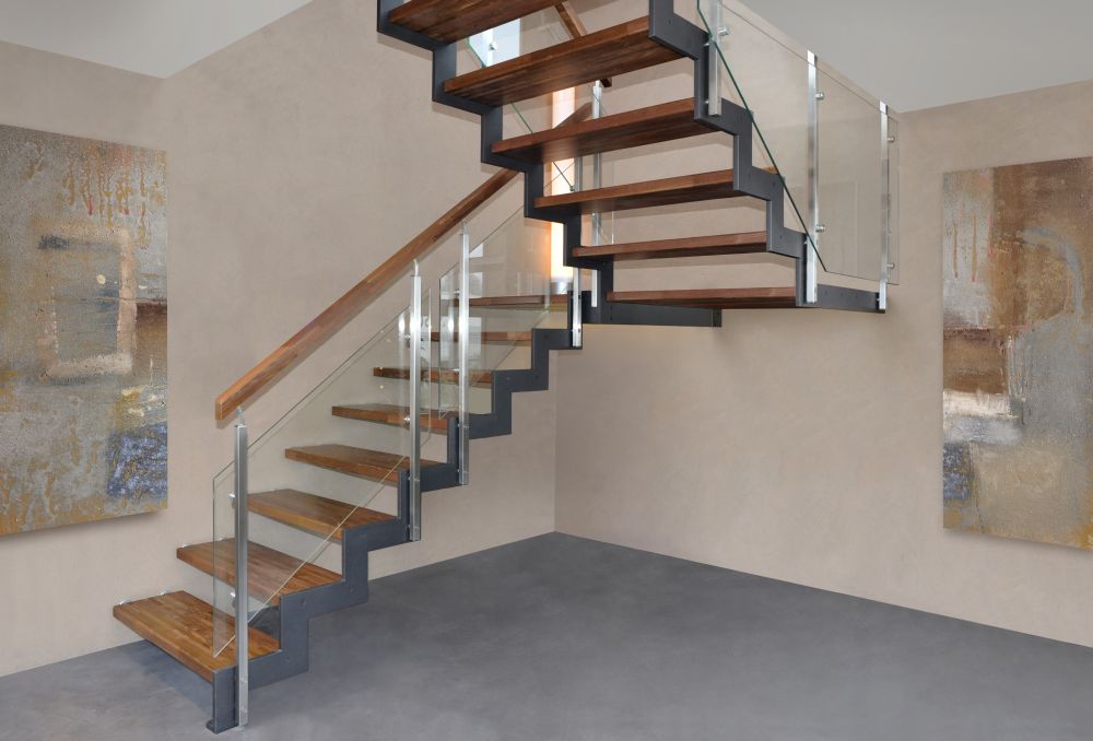 Escalier bois-métal Ferro - Treppenmeister